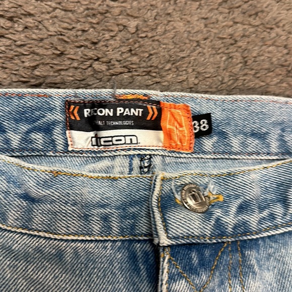 **SOLD ON MERCARI**Icon asphalt technologies recon motorcycle riding mens jeans - Picture 3 of 7